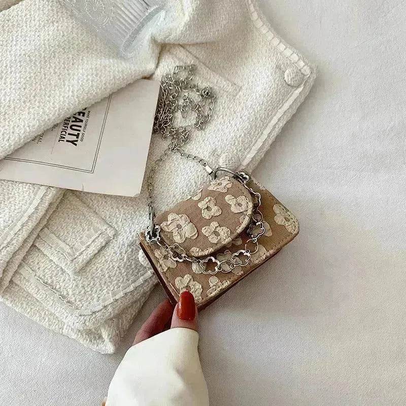 Women's Fashion Mini Chain Handbag Shoulder Crossbody Bag - www.Shopthatapp.com