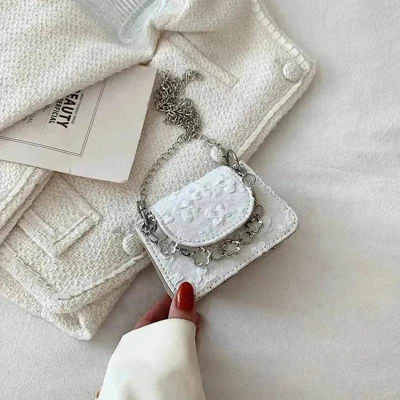 Women's Fashion Mini Chain Handbag Shoulder Crossbody Bag - www.Shopthatapp.com