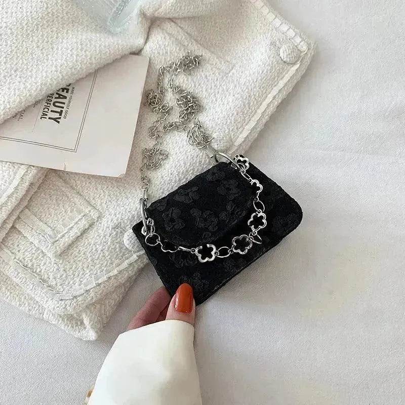 Women's Fashion Mini Chain Handbag Shoulder Crossbody Bag - www.Shopthatapp.com