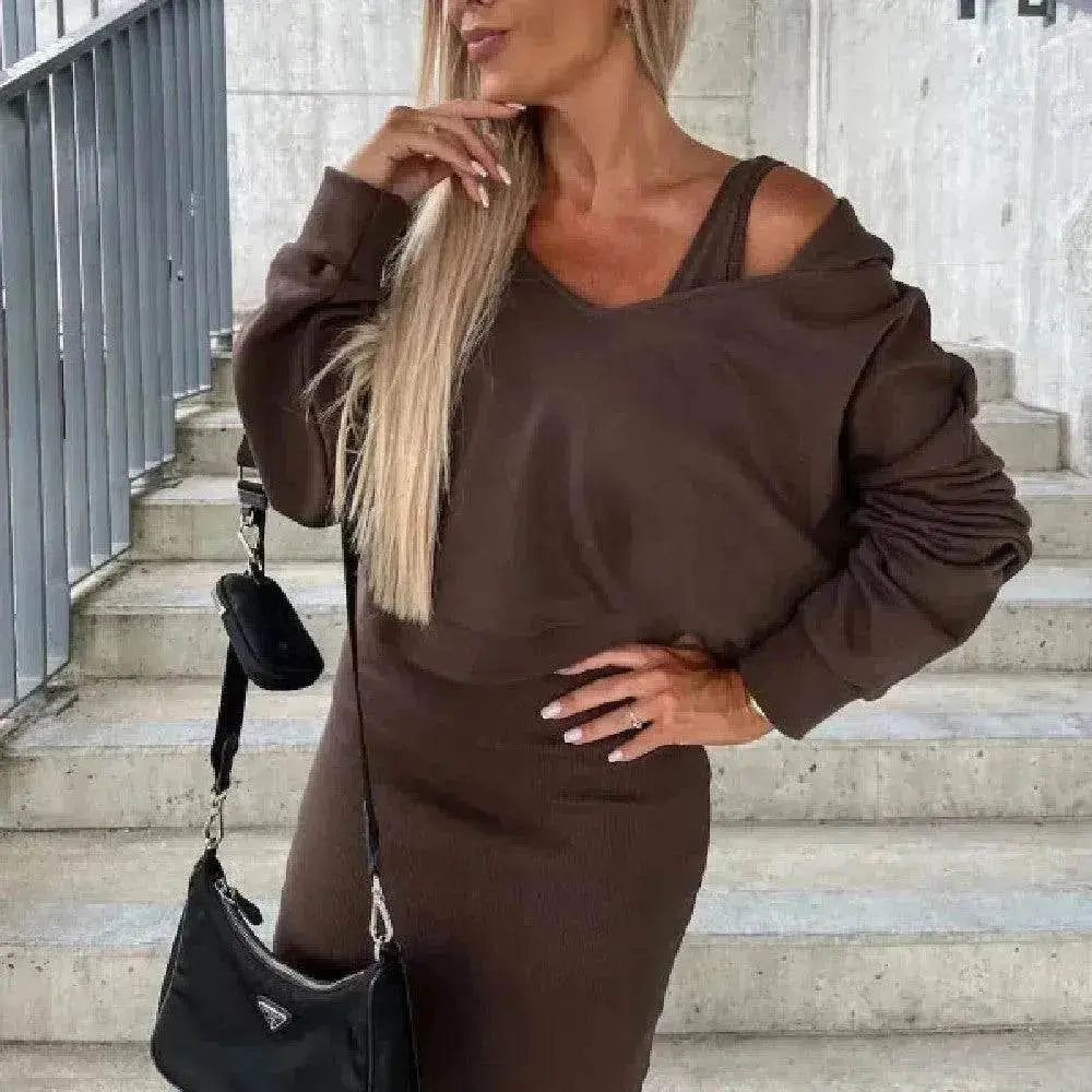 Women's Fashion New Sleeveless Dress - www.Shopthatapp.com