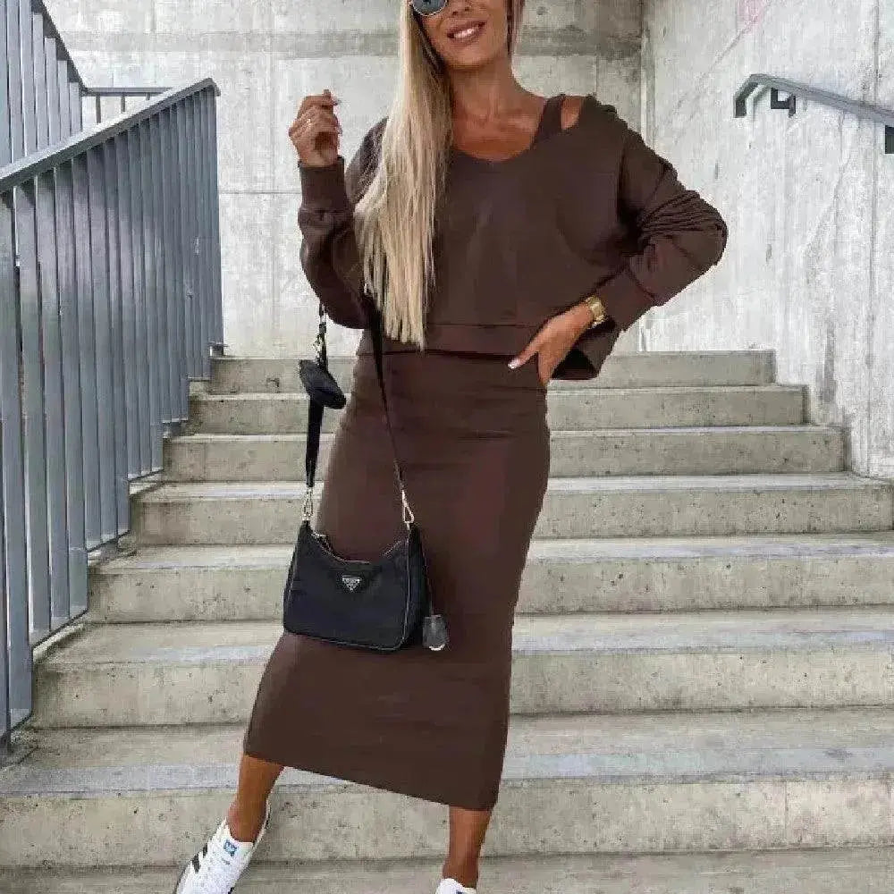 Women's Fashion New Sleeveless Dress - www.Shopthatapp.com