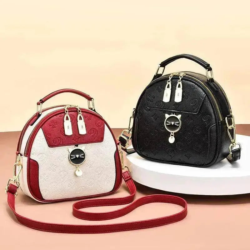 Women's Fashion Simple Embossed Shoulder Bag - www.Shopthatapp.com