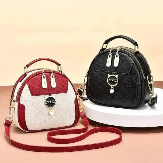 Women's Fashion Simple Embossed Shoulder Bag - www.Shopthatapp.com