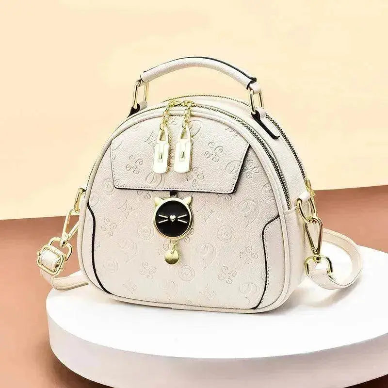 Women's Fashion Simple Embossed Shoulder Bag - www.Shopthatapp.com