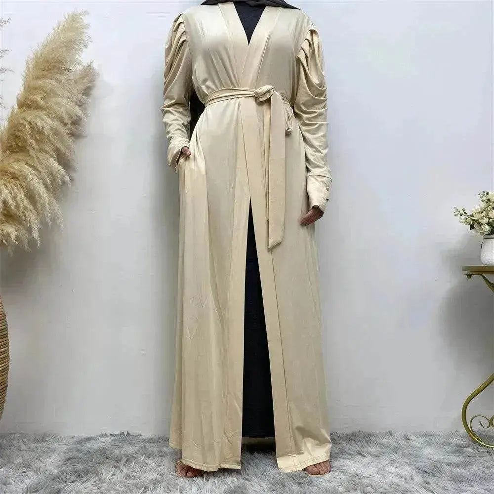 Women's Fashion Simple Solid Color Arab  Cardigan - www.Shopthatapp.com