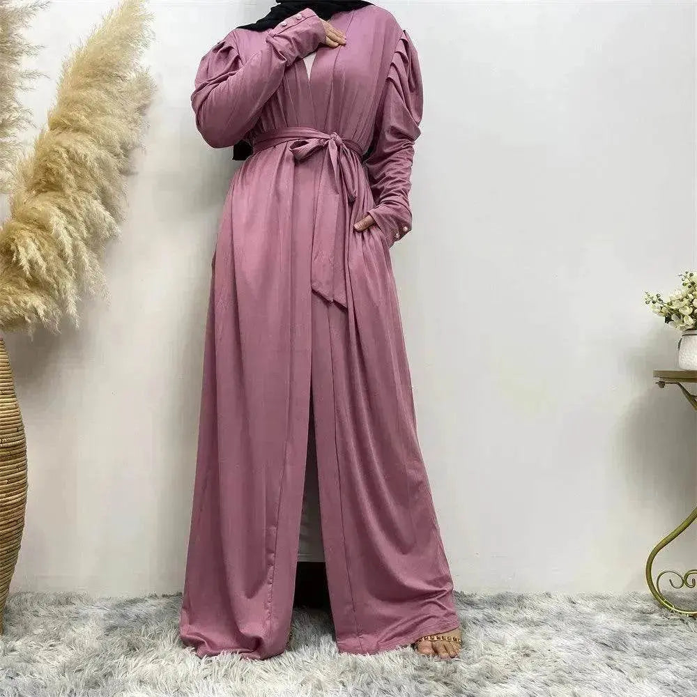 Women's Fashion Simple Solid Color Arab  Cardigan - www.Shopthatapp.com