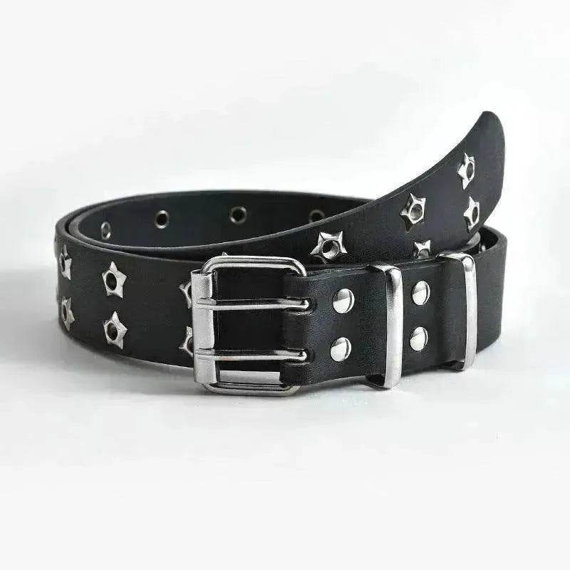 Women's Fashion Stars Decorative Double row Belt - www.Shopthatapp.com