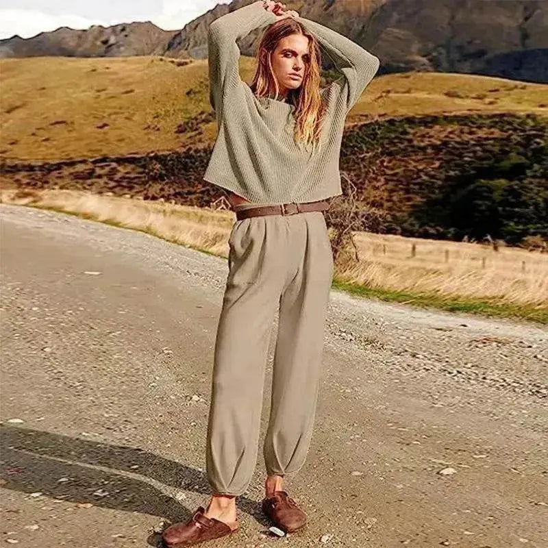 Women's Fashion Two piece Track Casual Suit. - www.Shopthatapp.com