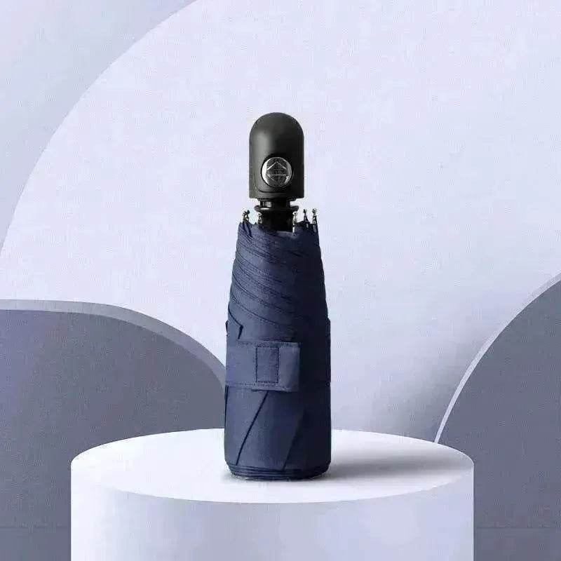 Women's Five-Fold Umbrella, Rain Or Shine, Automatic Umbrella - www.Shopthatapp.com