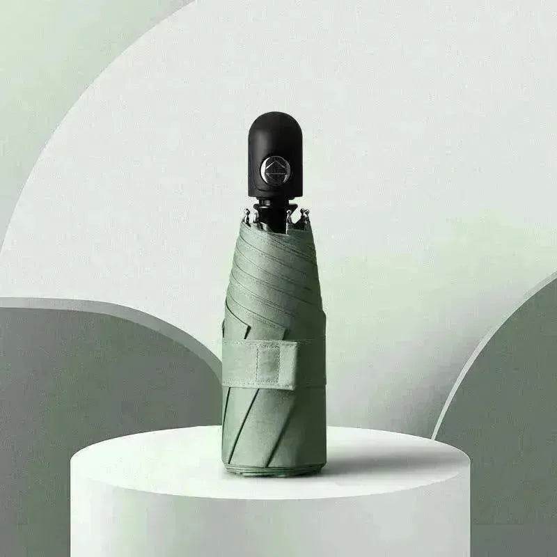 Women's Five-Fold Umbrella, Rain Or Shine, Automatic Umbrella - www.Shopthatapp.com