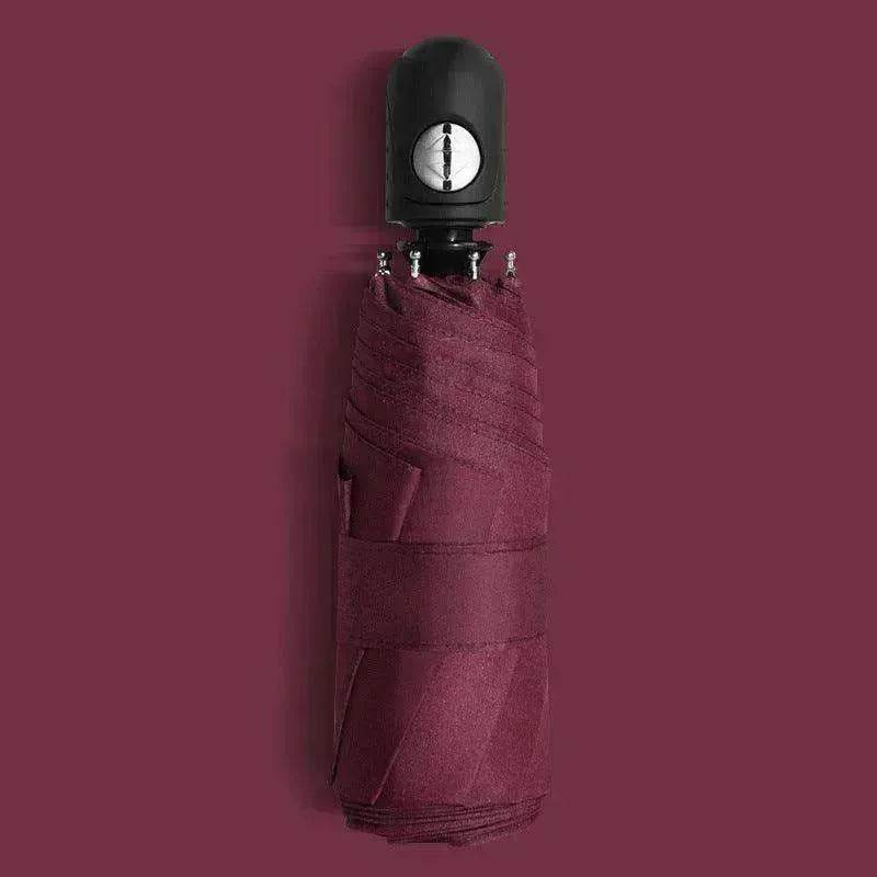 Women's Five-Fold Umbrella, Rain Or Shine, Automatic Umbrella - www.Shopthatapp.com