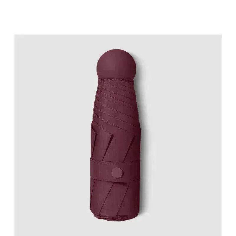 Women's Five-Fold Umbrella, Rain Or Shine, Automatic Umbrella - www.Shopthatapp.com