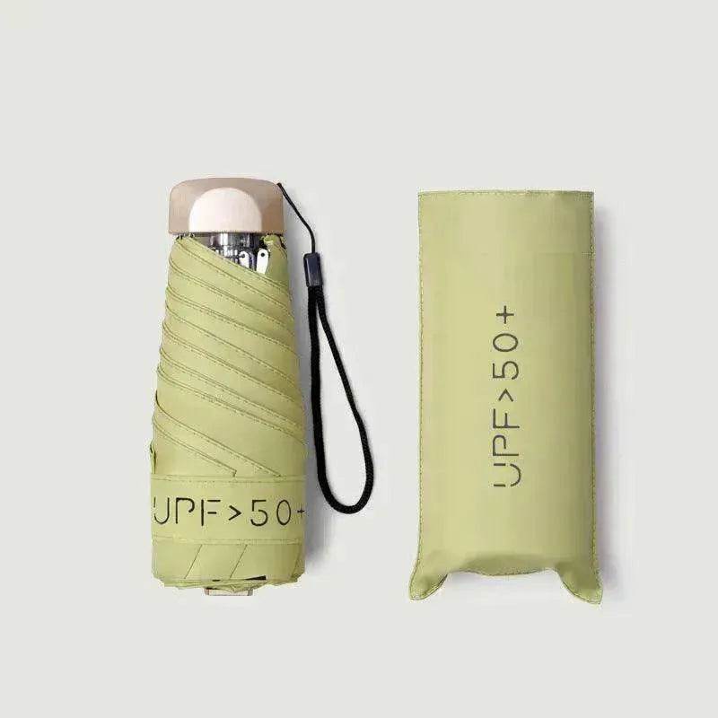 Women's Five-Fold Umbrella, Rain Or Shine, Automatic Umbrella