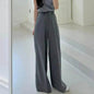 Women's Hanging Wide Leg Mopping Casual Pants - www.Shopthatapp.com