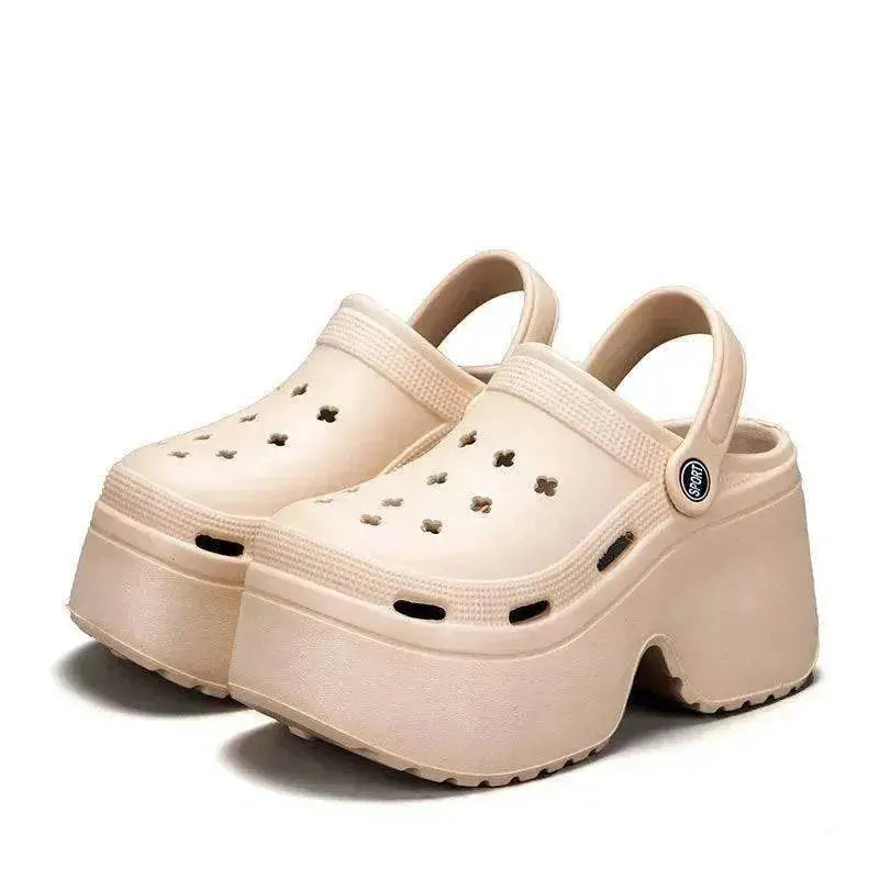 Women's Hole Shoes Summer Wear Leopard Print - www.Shopthatapp.com