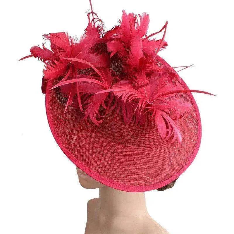 Women's Horse Racing Festival Fashion High End Top Aristocratic Hair Accessories - www.Shopthatapp.com