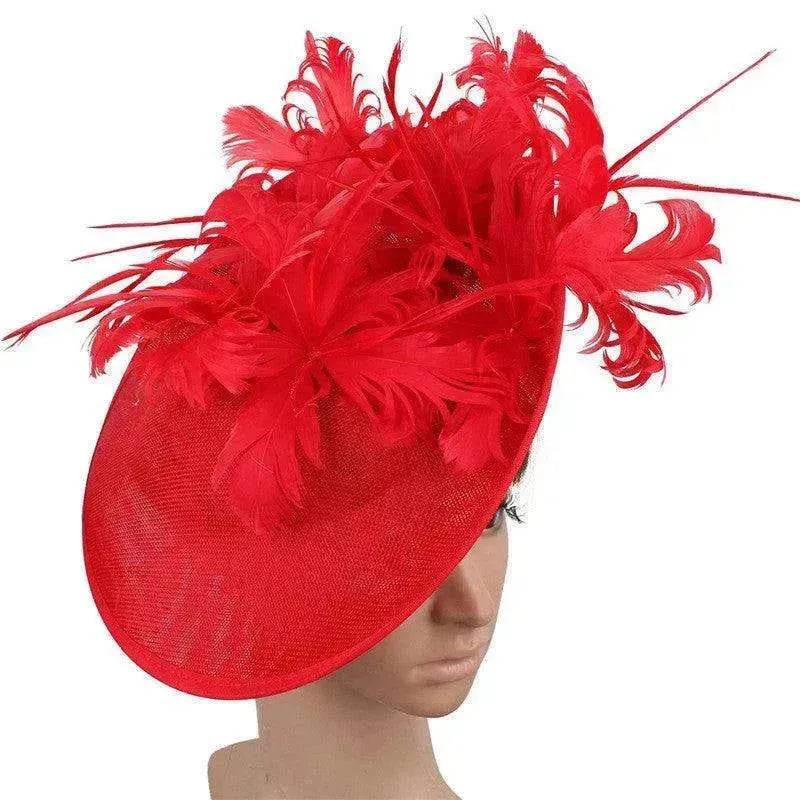 Women's Horse Racing Festival Fashion High End Top Aristocratic Hair Accessories - www.Shopthatapp.com