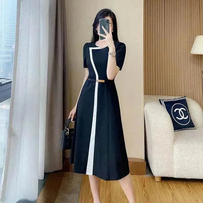 Women's Mid-Length Fashion Dress - www.Shopthatapp.com