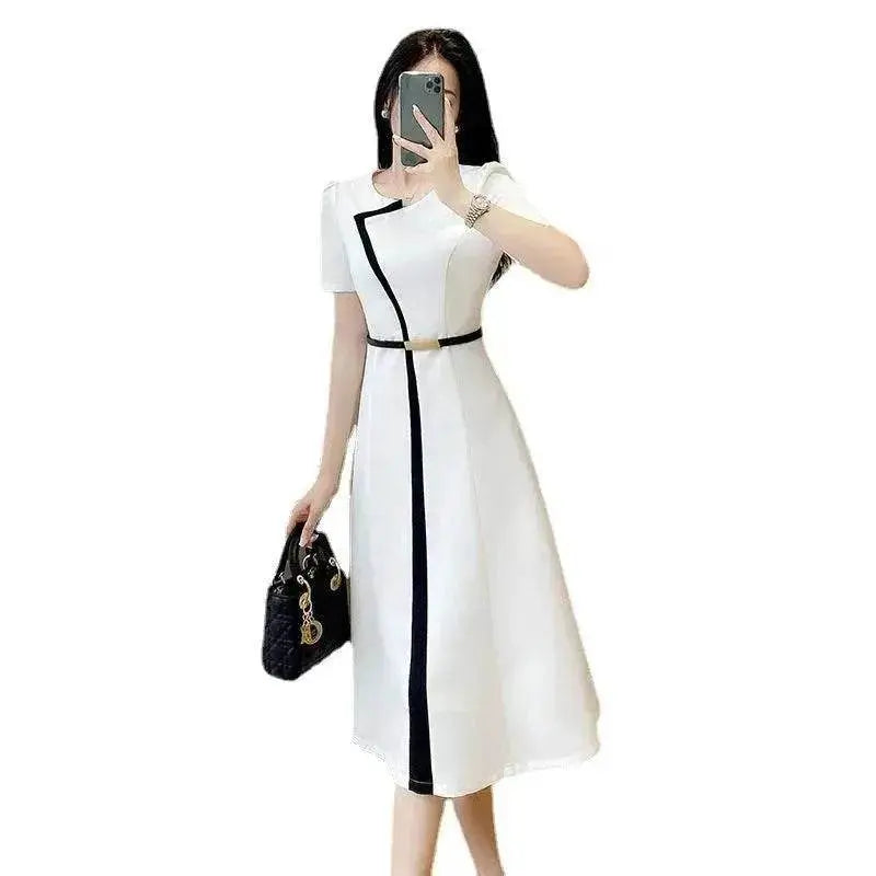 Women's Mid-Length Fashion Dress - www.Shopthatapp.com