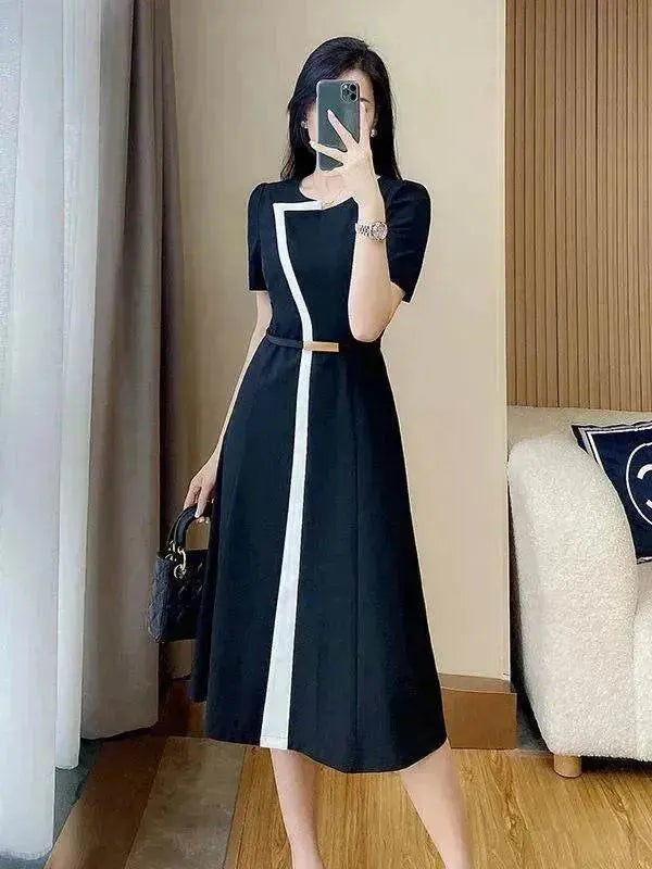 Women's Mid-Length Fashion Dress - www.Shopthatapp.com