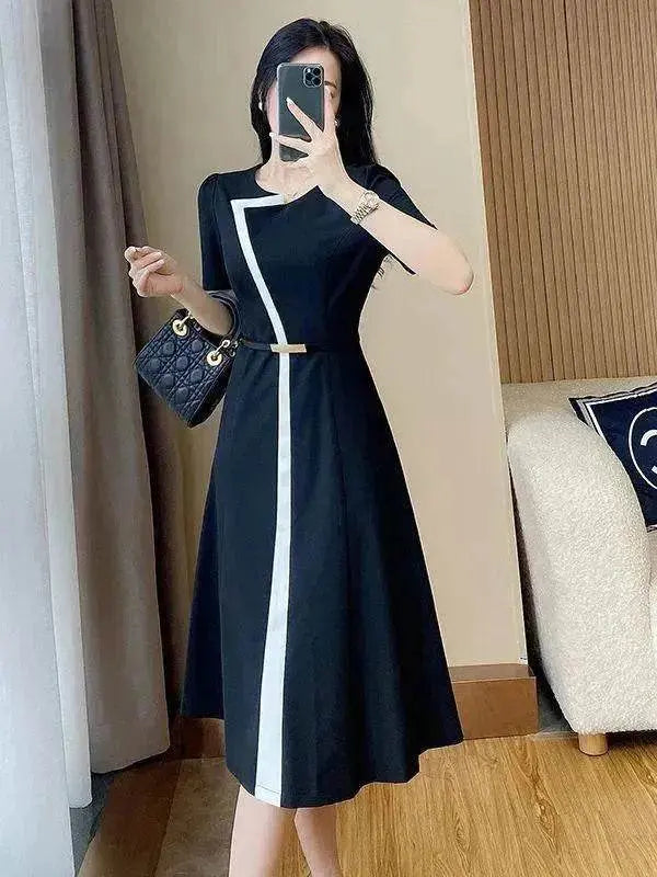 Women's Mid-Length Fashion Dress - www.Shopthatapp.com