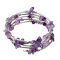 Women's Natural Crystal Crushed Stone Bracelet - www.Shopthatapp.com