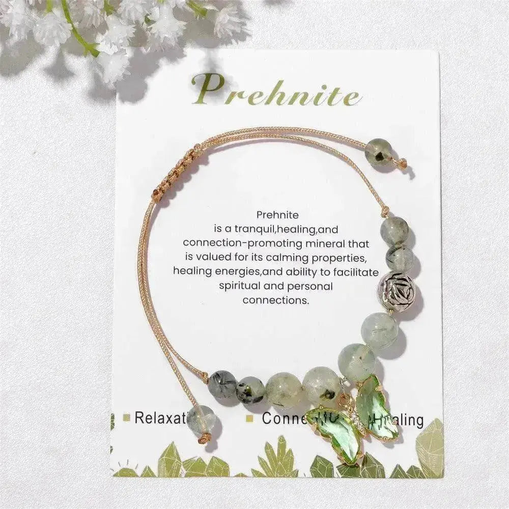 Women's Natural Stone Bracelet Amethyst - www.Shopthatapp.com