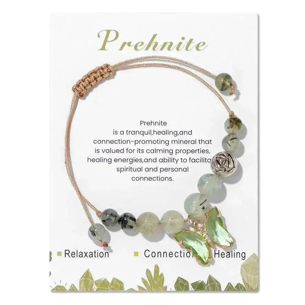 Women's Natural Stone Bracelet Amethyst - www.Shopthatapp.com