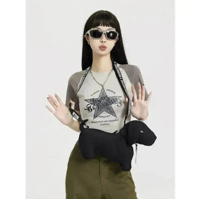 Women's One Shoulder Crossbody Bag Cute Doll Bag - www.Shopthatapp.com
