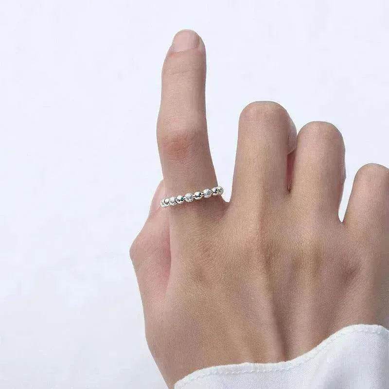 Women's Stylish And Simple Personality Sterling Silver Anxiety Ring - www.Shopthatapp.com