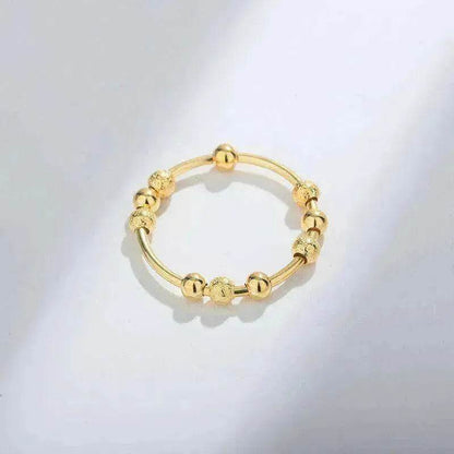 Women's Stylish And Simple Personality Sterling Silver Anxiety Ring - www.Shopthatapp.com