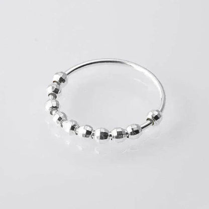 Women's Stylish And Simple Personality Sterling Silver Anxiety Ring - www.Shopthatapp.com
