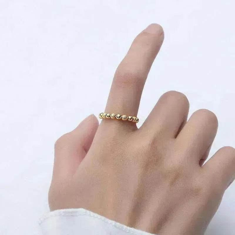 Women's Stylish And Simple Personality Sterling Silver Anxiety Ring - www.Shopthatapp.com