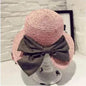 Women's Stylish Big Bow Split Summer Beach Sunshade Hat - www.Shopthatapp.com