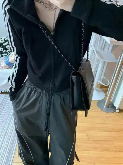Women's Vintage Casual Oversized Y2k Sweatpants Trousers Pants - www.Shopthatapp.com