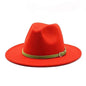 Women's Woolen Big Brimmed Jazz Felt Style Hat - www.Shopthatapp.com