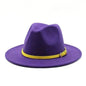 Women's Woolen Big Brimmed Jazz Felt Style Hat - www.Shopthatapp.com