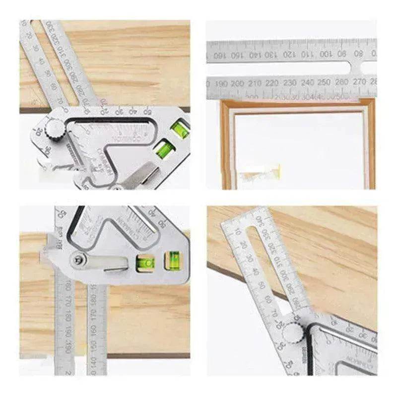 Woodworking Triangle Ruler Angle Measure - www.Shopthatapp.com