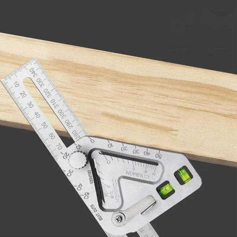 Woodworking Triangle Ruler Angle Measure - www.Shopthatapp.com