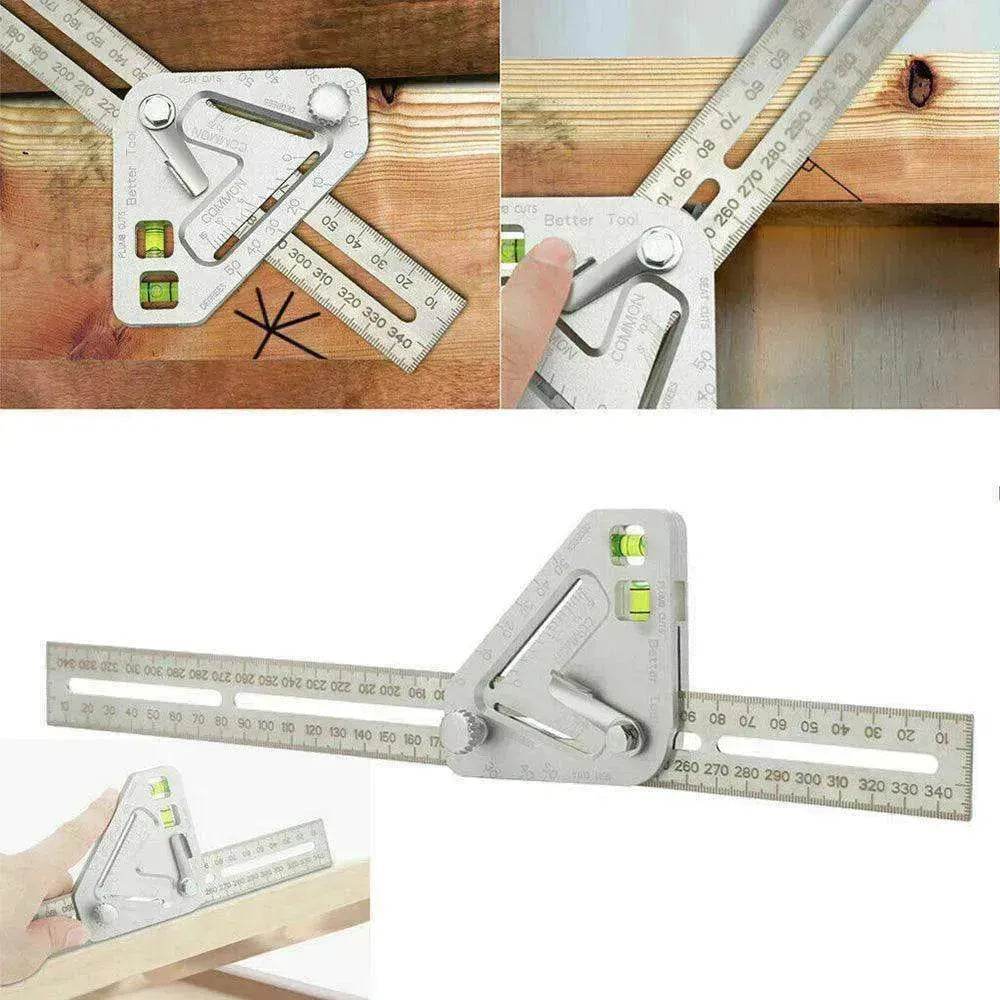 Woodworking Triangle Ruler Angle Measure - www.Shopthatapp.com