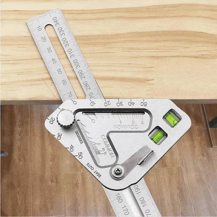 Woodworking Triangle Ruler Angle Measure - www.Shopthatapp.com #