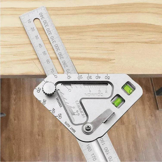 Woodworking Triangle Ruler Angle Measure - www.Shopthatapp.com #
