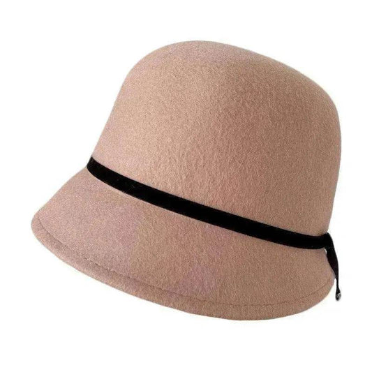 Wool Felt Hats Fine Bow Ladies - www.Shopthatapp.com #