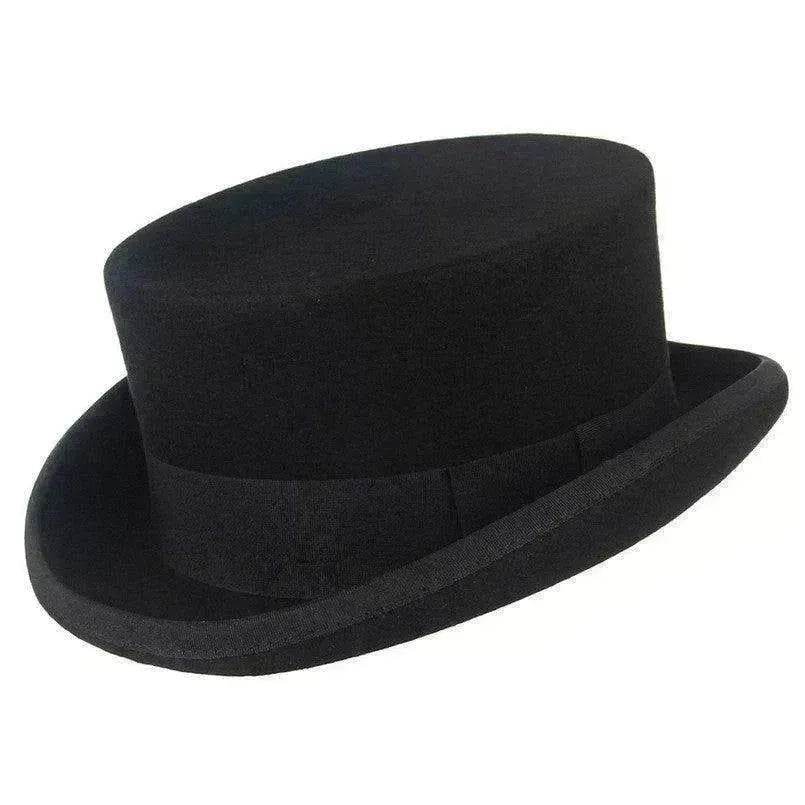 Wool Felt Top With New Cylinder Magician & Formal Hat - www.Shopthatapp.com