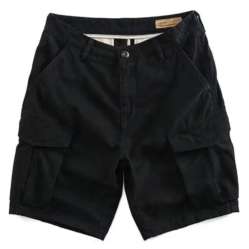Workwear Casual Men's Loose Summer All-matching Straight Fifth Cargo short Pants - www.Shopthatapp.com #