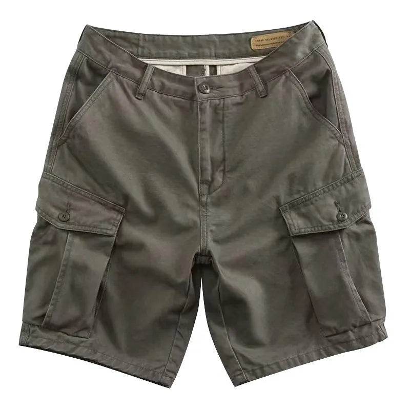 Workwear Casual Men's Loose Summer All-matching Straight Fifth Cargo short Pants - www.Shopthatapp.com #