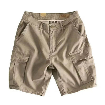 Workwear Casual Men's Loose Summer All-matching Straight Fifth Cargo short Pants - www.Shopthatapp.com #