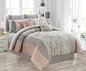 Woven Comforter Bedding Set 7Pcs Queen Celina - Www.Shopthatapp.com