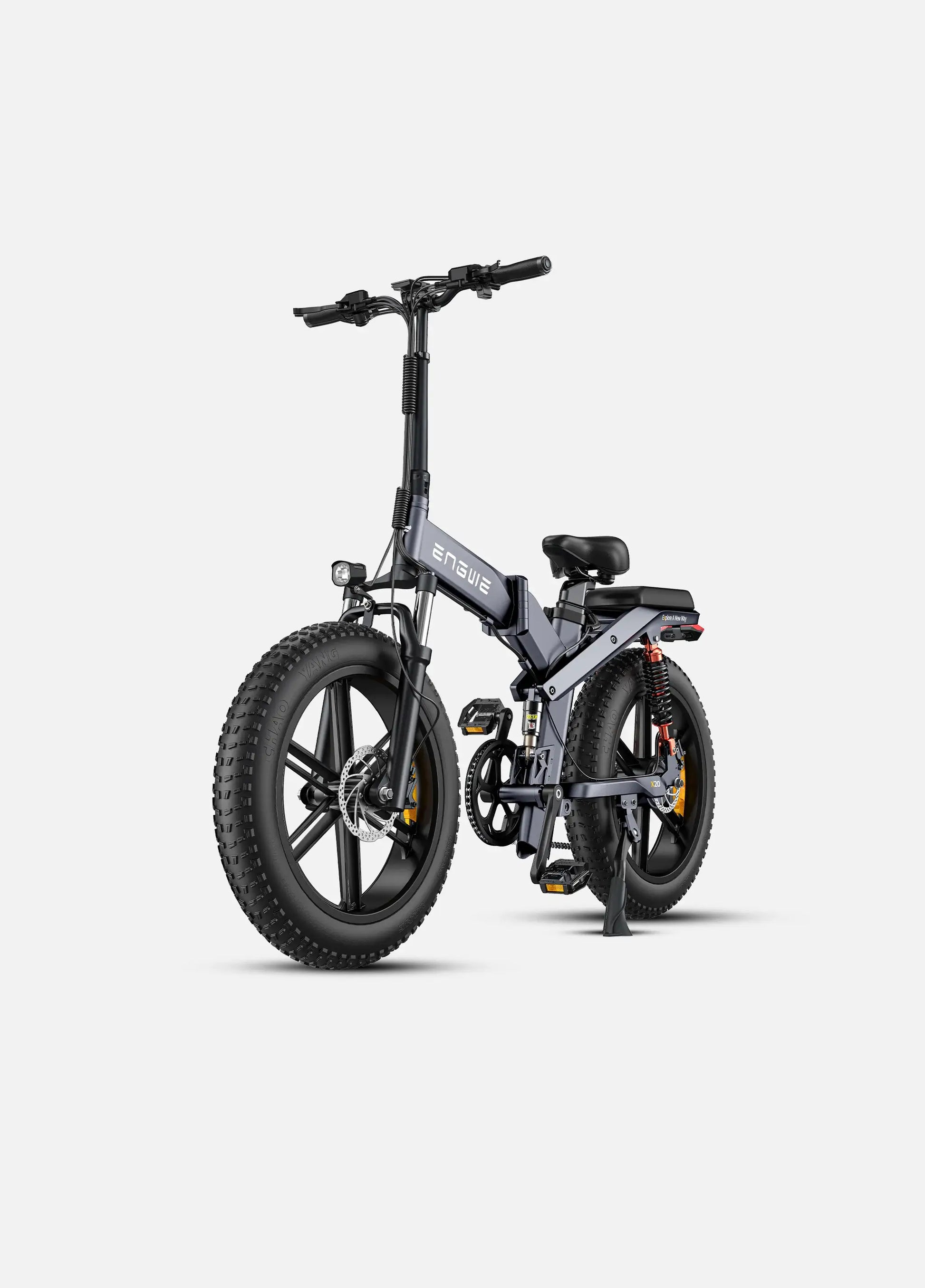 ENGWE X20 25 km/h Triple Suspension 22.2Ah Dual Batteries Foldable E-bike - www.Shopthatapp.com