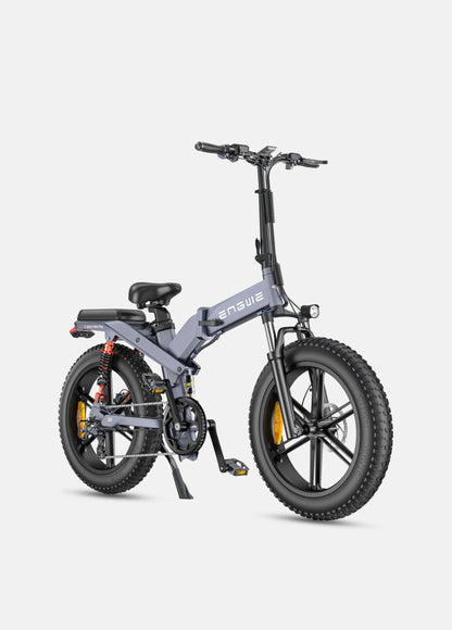 ENGWE X20 25 km/h Triple Suspension 22.2Ah Dual Batteries Foldable E-bike - www.Shopthatapp.com